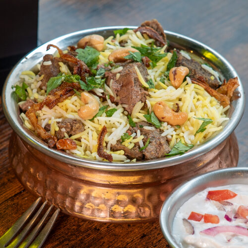 Beef biriyani