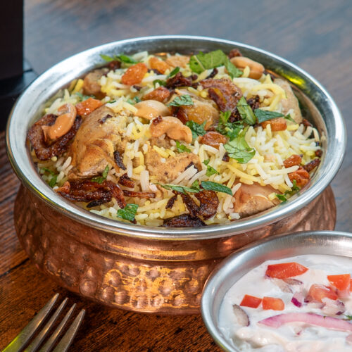 Poulet biriyani